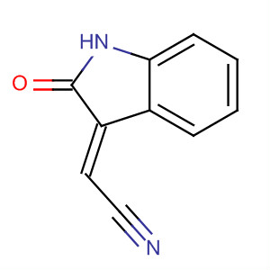 Acetonitrile, (1,2-dihydro-2-oxo-3H-indol-3-ylidene)-, (E)-