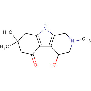 5H-Pyrido[3,4-b]indol-5-one,1,2,3,4,6,7,8,9-octahydro-4-hydroxy-2,7,7-trimethyl- cas  66842-68-0