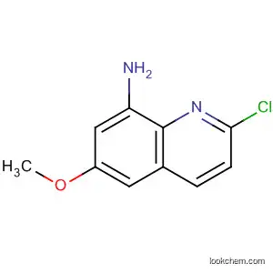 Molecular Structure of 67411-10-3 (2-Chloro-6-Methoxyquinolin-8-aMine)