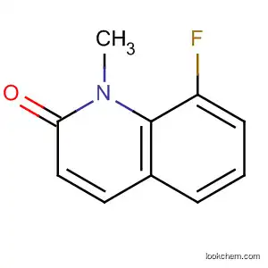 Molecular Structure of 67805-54-3 (2(1H)-Quinolinone,8-fluoro-1-methyl-(9CI))
