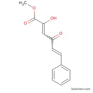 2,5-Hexadienoic acid, 2-hydroxy-4-oxo-6-phenyl-, methyl ester