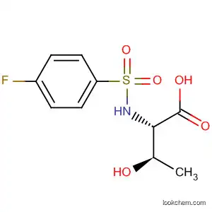 2-(4-플루오로-벤젠설포닐아미노)-3-하이드록시-부티르산