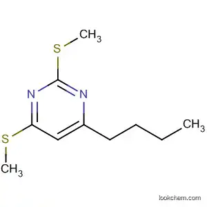 Pyrimidine, 4-butyl-2,6-bis(methylthio)-