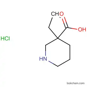 3-Ethylpiperidine-3-carboxylic acid hydrochloride