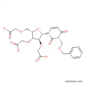 Molecular Structure of 116393-66-9 (Uridine, 3-[(phenylmethoxy)methyl]-, 2',3',5'-triacetate)