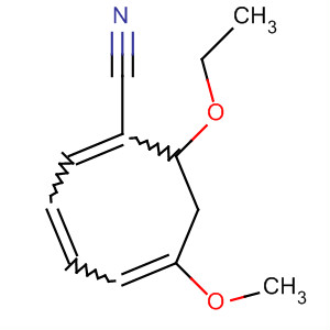 1,3,5-Cyclooctatriene-1-carbonitrile, 8-ethoxy-6-methoxy-