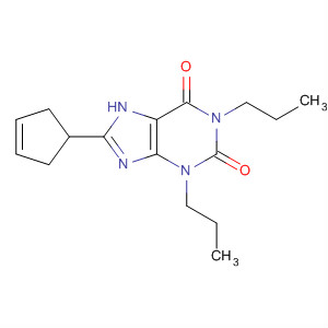 1H-Purine-2,6-dione, 8-(3-cyclopenten-1-yl)-3,7-dihydro-1,3-dipropyl-