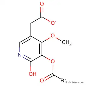 Molecular Structure of 124049-09-8 (2-Pyridinol, 4-methoxy-, acetate (ester))