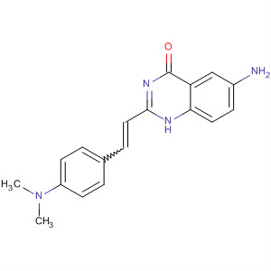 4(1H)-Quinazolinone, 6-amino-2-[2-[4-(dimethylamino)phenyl]ethenyl]-