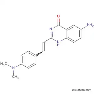 4(1H)-Quinazolinone, 6-amino-2-[2-[4-(dimethylamino)phenyl]ethenyl]-