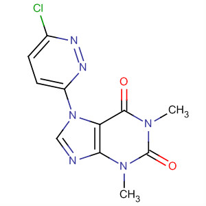 1H-Purine-2,6-dione, 7-(6-chloro-3-pyridazinyl)-3,7-dihydro-1,3-dimethyl-