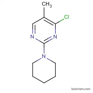 Molecular Structure of 141924-02-9 (4-chloro-5-methyl-2-piperidinopyrimidine)