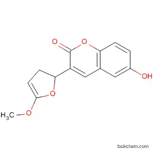 2H-Furo[2,3-h]-1-benzopyran-2-one, 6-hydroxy-5-methoxy-