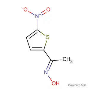 Molecular Structure of 98453-29-3 (Ethanone, 1-(5-nitro-2-thienyl)-, oxime, (E)-)