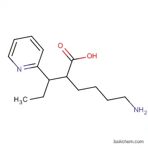 Molecular Structure of 144385-78-4 (3-Pyridinepentanoic acid, a-(4-aminobutyl)-)