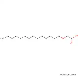 Molecular Structure of 14711-84-3 (Acetic acid, (tetradecyloxy)-)