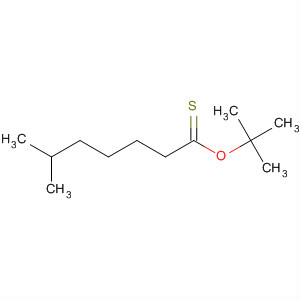 Heptanethioic acid, 6-methyl-, S-(1,1-dimethylethyl) ester CAS No  155220-41-0