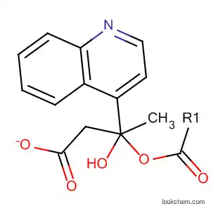 4-Quinolinemethanol, a-methyl-, acetate (ester), (R)-