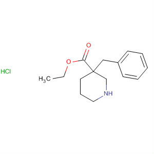 ethyl 3-benzylpiperidine-3-carboxylate hydrochloride