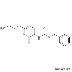 Carbamic acid, (6-butyl-1,2-dihydro-2-oxo-3-pyridinyl)-, phenylmethyl
ester
