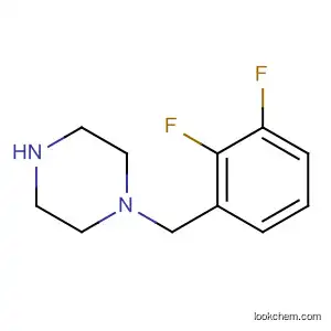 Molecular Structure of 179334-17-9 (1-(2,3-DIFLUORO-BENZYL)-PIPERAZINE)