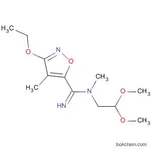 5-Isoxazolecarboximidamide,
N-(2,2-dimethoxyethyl)-3-ethoxy-N,4-dimethyl-