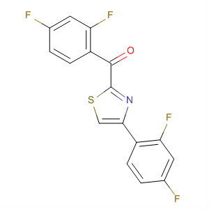 Methanone, (2,4-difluorophenyl)[4-(2,4-difluorophenyl)-2-thiazolyl]-