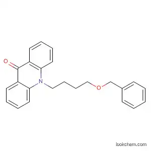 Molecular Structure of 194857-91-5 (9(10H)-Acridinone, 10-[4-(phenylmethoxy)butyl]-)