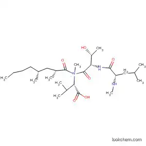 L-Valine,
N-[(2R,4R)-2,4-dimethyl-1-oxooctyl]-N-methyl-L-leucyl-L-threonyl-N-meth
yl-