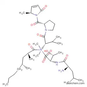 L-Threoninamide,
N-[(2R,4R)-2,4-dimethyl-1-oxooctyl]-N-methyl-L-leucyl-N-[(1S)-1-[[(2S)-
2-[[(2S)-2,5-dihydro-2-methyl-5-oxo-1H-pyrrol-1-yl]carbonyl]-1-pyrrolidin
yl]carbonyl]-2-methylpropyl]-N-methyl-