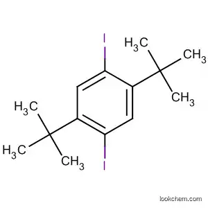 Molecular Structure of 3265-92-7 (Benzene, 1,4-bis(1,1-dimethylethyl)-2,5-diiodo-)