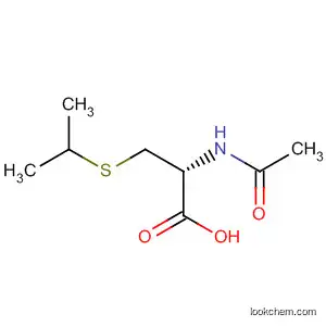 Molecular Structure of 5572-21-4 (L-Cysteine, N-acetyl-S-(1-methylethyl)-)