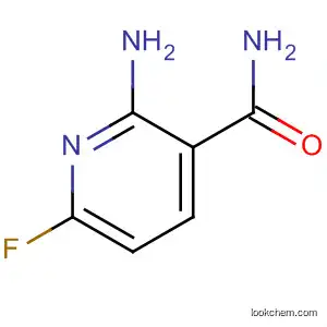 Molecular Structure of 86724-80-3 (2-AMINO-6-FLUORONICOTINAMIDE)