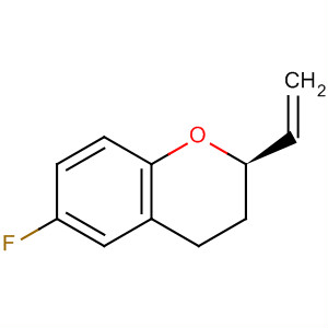 Molecular Structure of 197706-48-2 (2H-1-Benzopyran, 2-ethenyl-6-fluoro-3,4-dihydro-, (2R)-)