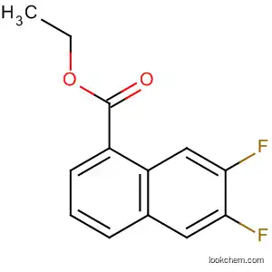 1-Naphthalenecarboxylic acid, 6,7-difluoro-, ethyl ester