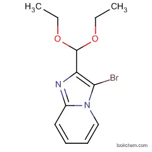 Imidazo[1,2-a]pyridine, 3-bromo-2-(diethoxymethyl)-
