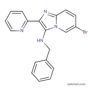 benzyl-(6-bromo-2-pyridin-2-yl-imidazo[
1,2-a]pyridin-3-yl)-amine