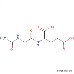 Molecular Structure of 135701-66-5 (L-Glutamic acid, N-(N-acetylglycyl)-)