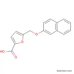 Molecular Structure of 296274-02-7 (5-(NAPHTHALEN-2-YLOXYMETHYL)-FURAN-2-CARBOXYLIC ACID)