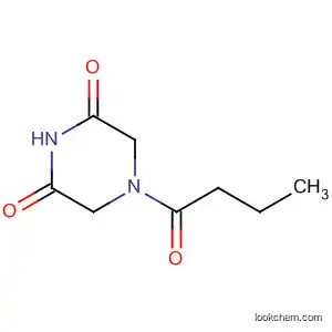 2,6- 피페 라진 디온, 4- (1- 옥소 부틸)-(9CI)