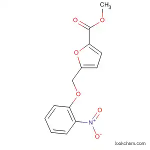 Molecular Structure of 375356-39-1 (5-(2-NITRO-PHENOXYMETHYL)-FURAN-2-CARBOXYLIC ACID METHYL ESTER)