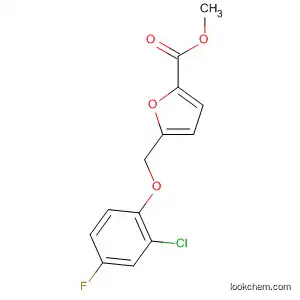 Molecular Structure of 438220-96-3 (Methyl 5-((4-fluorophenoxy)methyl)furan-2-carboxylate)