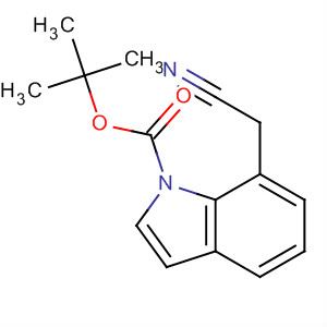 1H-Indole-1-carboxylic acid, 7-(cyanomethyl)-, 1,1-dimethylethyl ester