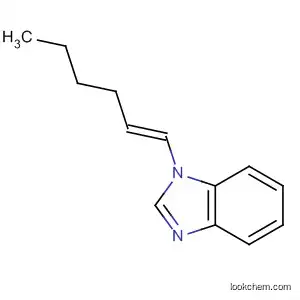 Molecular Structure of 599177-45-4 (1H-Benzimidazole,1-(1E)-1-hexenyl-(9CI))