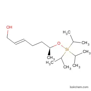 2-Hepten-1-ol, 6-[[tris(1-methylethyl)silyl]oxy]-, (2E,6S)-