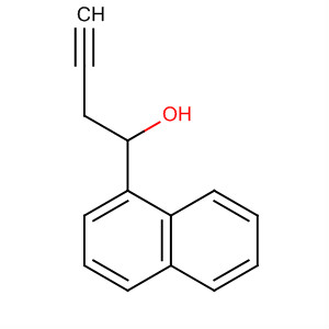 Molecular Structure of 133690-97-8 (1-Naphthalenemethanol, a-2-propynyl-)