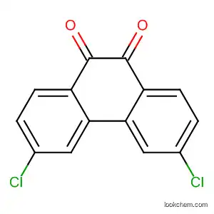 Molecular Structure of 20851-85-8 (9,10-Phenanthrenedione, 3,6-dichloro-)