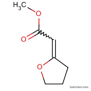 Molecular Structure of 337960-35-7 (Acetic acid, (dihydro-2(3H)-furanylidene)-, methyl ester)
