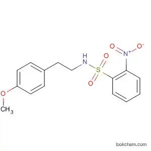 Molecular Structure of 349139-49-7 (2-nitro-N-[2-(4-methoxyphenyl)ethyl]benzenesulfonamide)