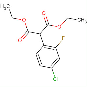 DIETHYL 2-(4-CHLORO-2-FLUOROPHENYL)MALONATE